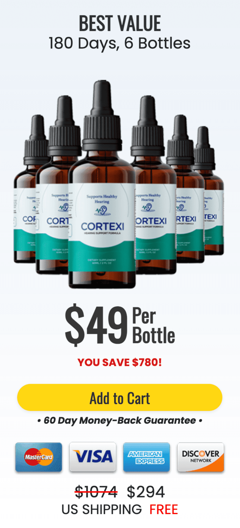 Buy Cortexi 6 Bottle