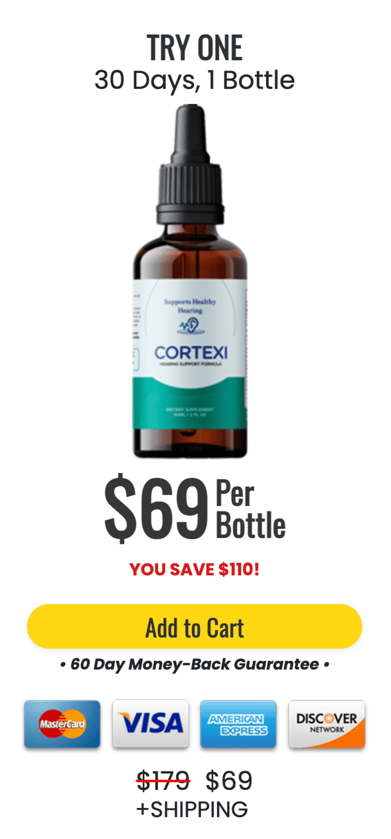 Buy cortexi one bottle